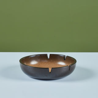 Heath Ceramics Brown Speckle Glazed Ashtray