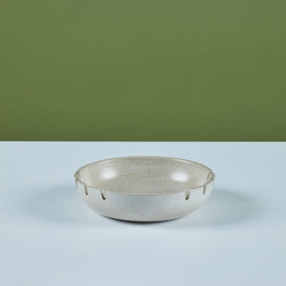 Heath Ceramics Cream Speckle Glazed Ashtray