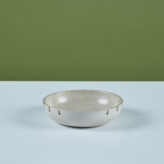 Heath Ceramics Cream Speckle Glazed Ashtray