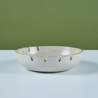 Heath Ceramics Cream Speckle Glazed Ashtray