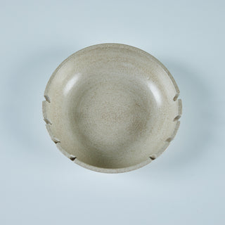 Heath Ceramics Cream Speckle Glazed Ashtray