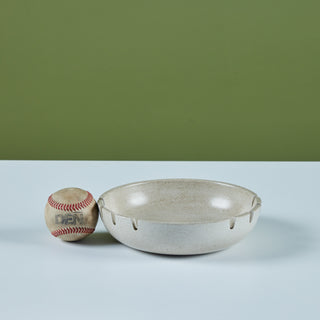 Heath Ceramics Cream Speckle Glazed Ashtray