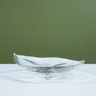 Impressed Glass Bowl