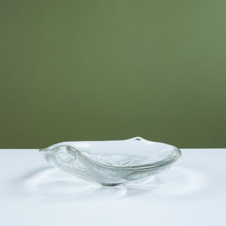 Impressed Glass Bowl