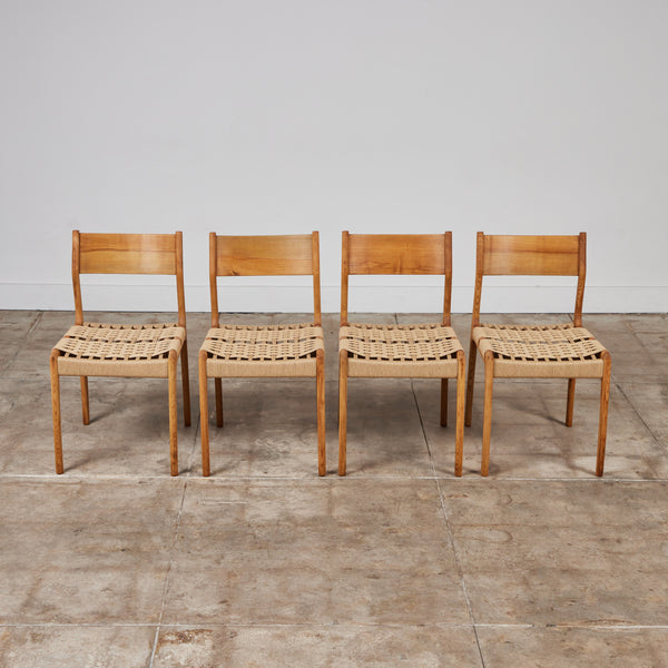 Set of Four by – DEN Consorzio Side Friuli Dining Sedie Chairs