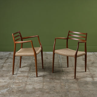 Model 62 Teak Dining Armchair by N.O. Møller