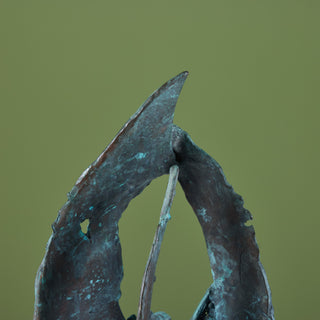 Cast Bronze 'Fins Pacifica' Sculpture by J. Dale M'Hall