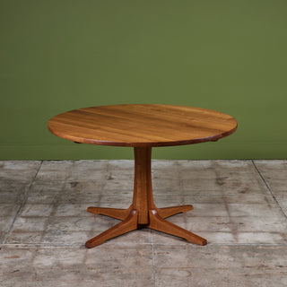 Jens H. Quistgaard Round Oak Dining Table