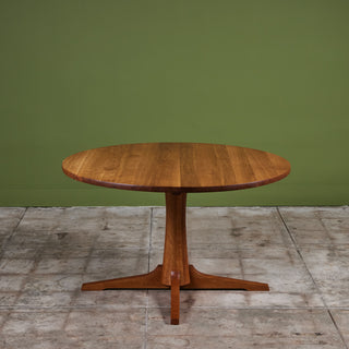 ON HOLD ** Jens H. Quistgaard Round Oak Dining Table