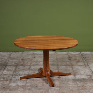 ON HOLD ** Jens H. Quistgaard Round Oak Dining Table