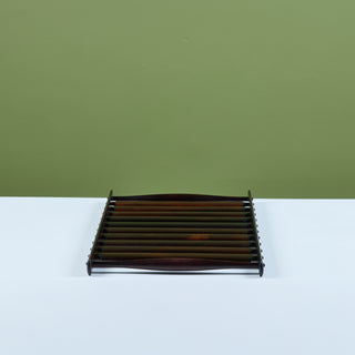 Jens Quistgaard Slatted Rosewood Tray for Dansk "Rare Woods" Collection