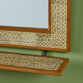 Jens H. Quistgaard Tiled Wall Mirror