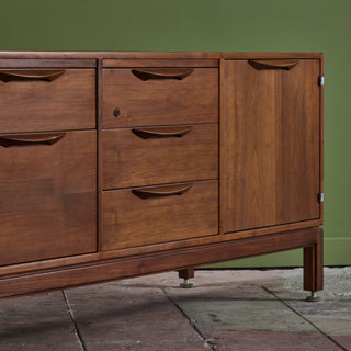 Walnut Credenza by Jens Risom