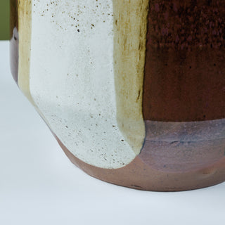 David Cressey Flame-Glazed Bullet Planter for Architectural Pottery