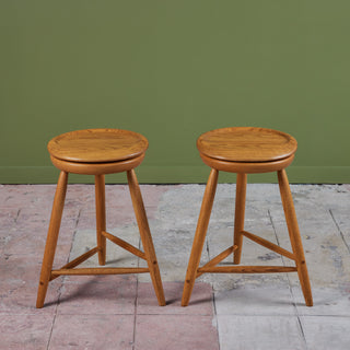 Kai Pedersen Swivel Tripod Stool