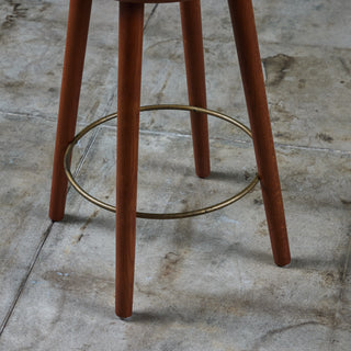 Pair of Kurt Østervig Bar Stools for Brande Møbelindustri