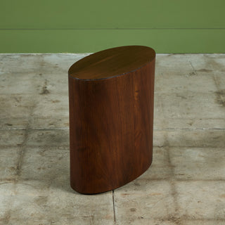 Lane Oval Pedestal Side Table