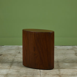 Lane Oval Pedestal Side Table