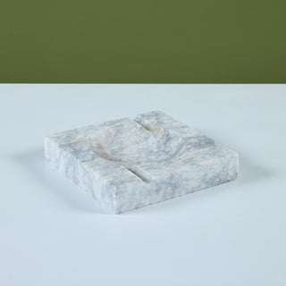 Large Square Marble Ashtray