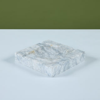 Large Square Marble Ashtray