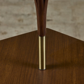 Floor Lamp with Attached Side Table for Modeline Lamp Co.