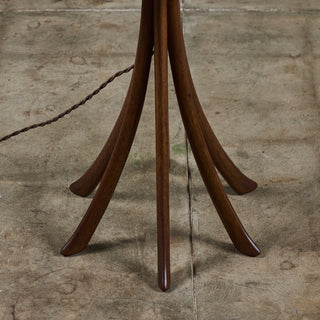 Floor Lamp with Attached Side Table for Modeline Lamp Co.