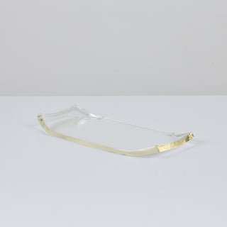 Rectangular Lucite Tray by Ritts Co.