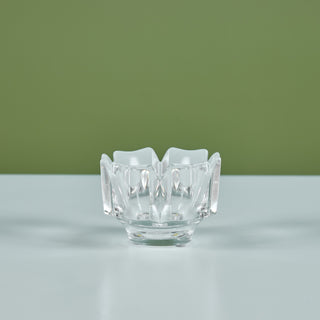 Orrefors Crystal 'Corona' Bowl by Lars Hellsten