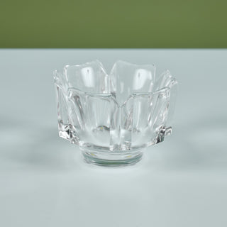 Orrefors Crystal 'Corona' Bowl by Lars Hellsten