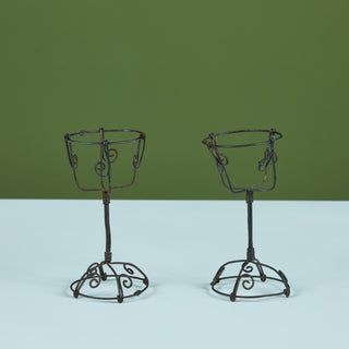 Pair of Decorative Wire Cups