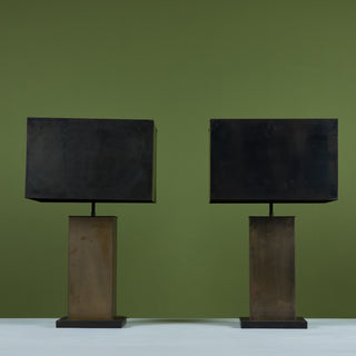 Pair of Brass 'Dixon' Table Lamps by Thomas O'Brien for Visual Comfort