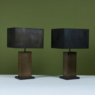 Pair of Brass 'Dixon' Table Lamps by Thomas O'Brien for Visual Comfort