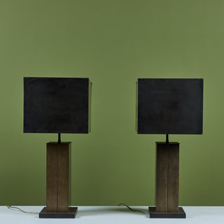 Pair of Brass 'Dixon' Table Lamps by Thomas O'Brien for Visual Comfort