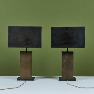 Pair of Brass 'Dixon' Table Lamps by Thomas O'Brien for Visual Comfort