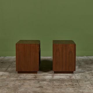 Pair of Nightstands by John Keal for Brown Saltman