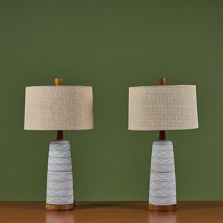 Pair of Ceramic Lamps by Gordon and Jane Martz for Marshall Studios