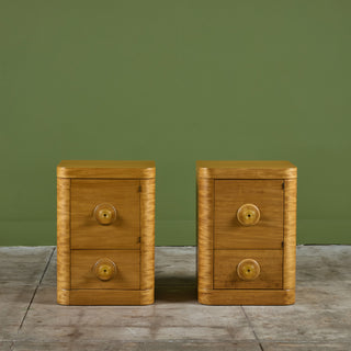 ON HOLD** Pair of Gilbert Rohde Nightstands