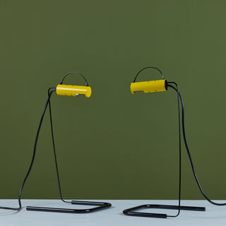 Pair of Slalom Table Lamp by Vico Magistretti for Oluce