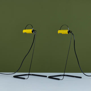 Pair of Slalom Table Lamp by Vico Magistretti for Oluce