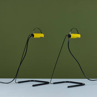 Pair of Slalom Table Lamp by Vico Magistretti for Oluce