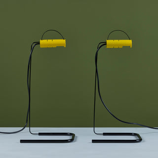 Pair of Slalom Table Lamp by Vico Magistretti for Oluce