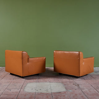 Pair of Otto Zapf Lounge Chairs for Knoll