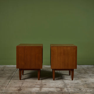 Pair of Night Stands by Svend Åge Madsen for Falster