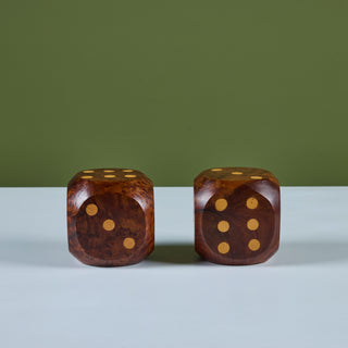 Pair of Wooden Dice