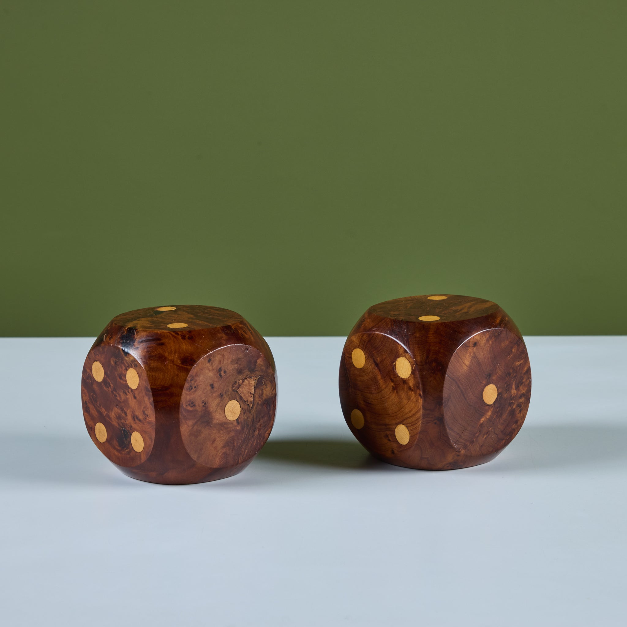 Pair of Wooden Dice