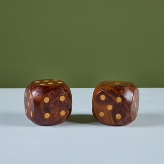 Pair of Wooden Dice