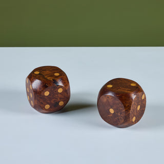 Pair of Wooden Dice