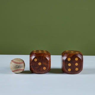 Pair of Wooden Dice