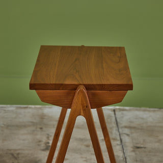 Pair of Teak Stacking Side Tables