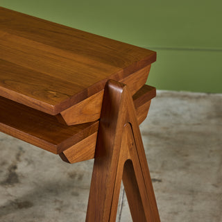 Pair of Teak Stacking Side Tables